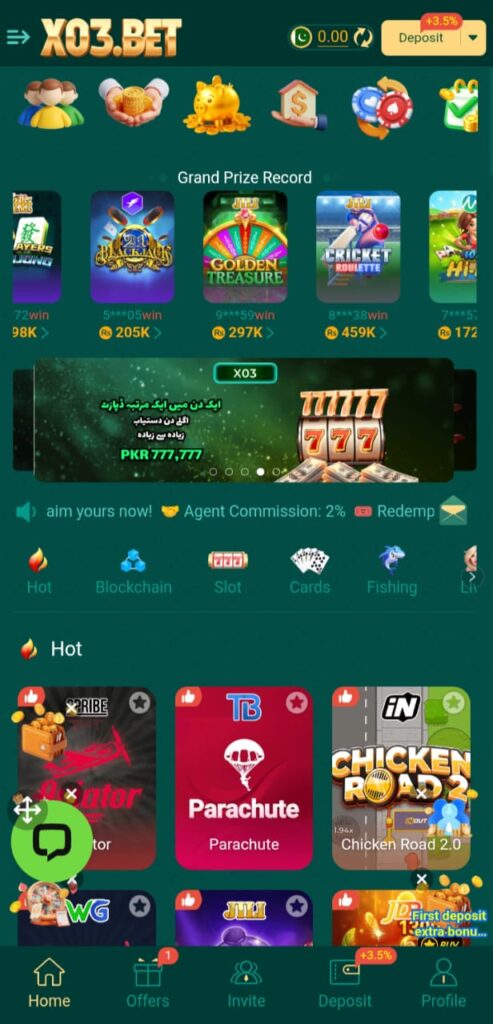 X03BET Game